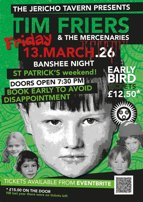 St Patrick’s starts here, Jericho Tavern, Oxford, 13 March 2026 | AllEvents