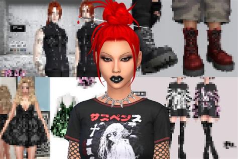 #sims 4 punk hairstyles – @musthavemods on Tumblr