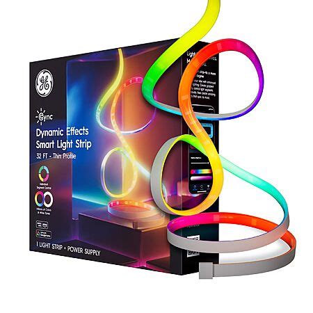 $16.82*:32' GE Cync Dynamic Effects Indoor Smart LED Light Strip at ...