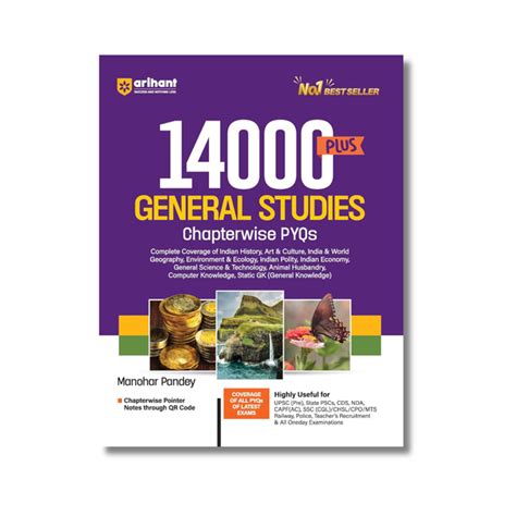 Arihant 14000+ General Studies By Manohar Pandey (Paperback) - Gyaanstore