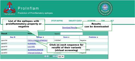 ProInflam: Guide page