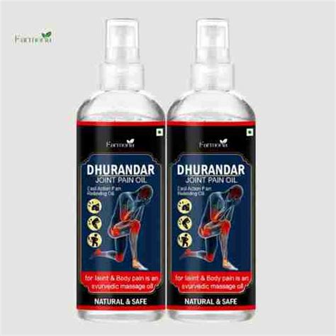 FARMORIA DHURANDHAR JOINT AND MUSCLE PAIN RELIEF OIL Body Herbal ...