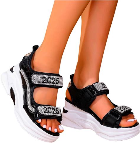 Summer New Sandals Thick Heel Fish Mouth Breathable India | Ubuy