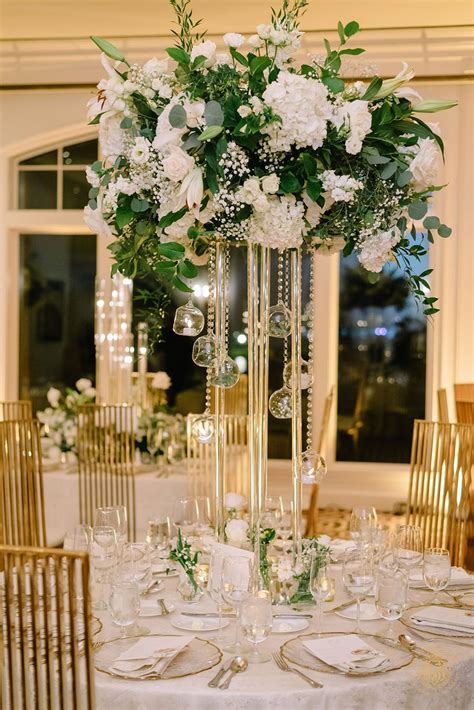 Romantic White And Gold Houston Wedding Luxury Wedding Reception