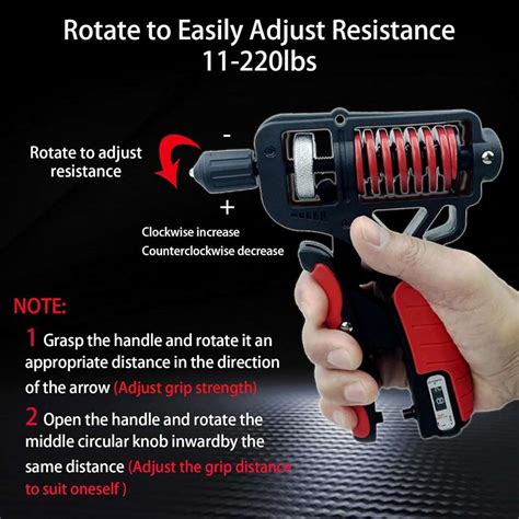 Wannasky Hand Grip Strength Trainer – Adjustable Forearm & Wrist ...
