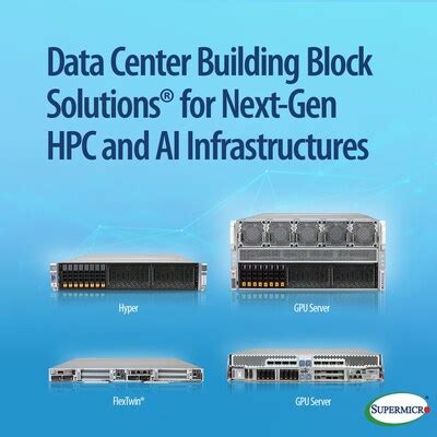 Supermicro Expands Data Center Building Block Solutions® Flexibility ...