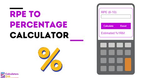 Áireamhán RPE go Céatadán Ar Líne