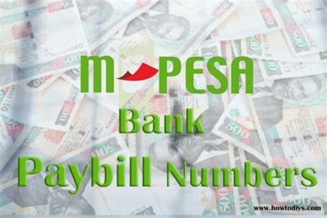 Mpesa Paybill Numbers For All Banks And Saccos In Kenya – NBKomputer