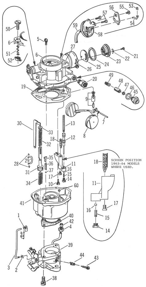 Rochester Barrel Carburetor Diagram