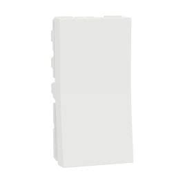 Switch, Miluz Zeta, 16A, 1 Way, 1 Module, White
