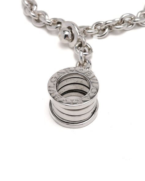 Vintage Bvlgari Silver B-Zero1 Bracelet - 849-23955