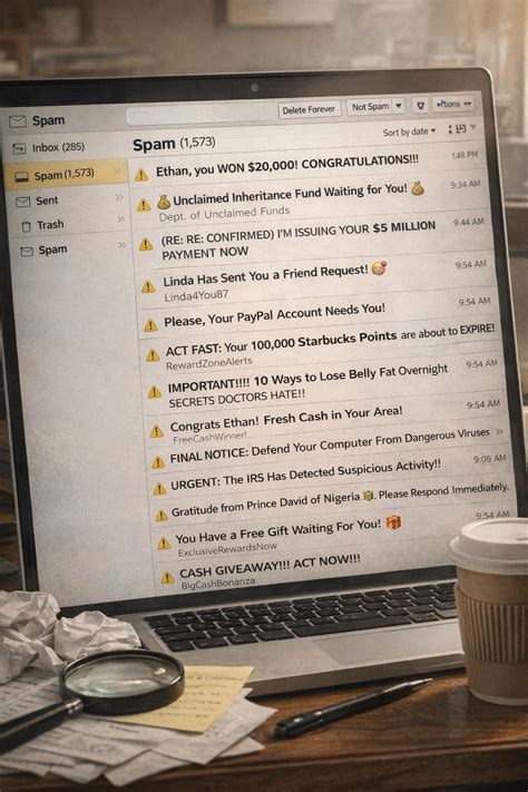 Spam Emails: A Love Story. Hello, and welcome to today’s segment. | by ...