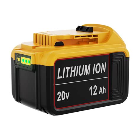 20V Battery For DeWalt 20 Volt Max 8 0 12 0AH Lithium Ion DCB200 2 DCB206 DCB201 EBay