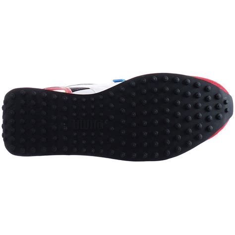 Puma Future Rider Play On Mens White/Red Trainer | Decathlon