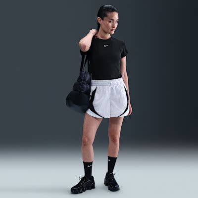 Nike Sportswear Women's Tight Ribbed Short-Sleeve T-Shirt. Nike IN