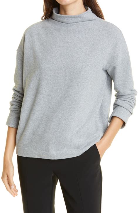 Vince Drop Shoulder Funnel Neck Pullover | Nordstromrack