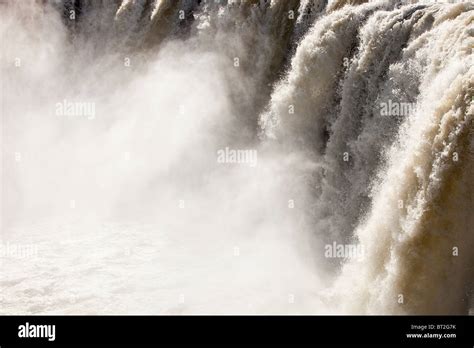 Godafoss Waterfall In Northern Iceland Near Akureyri Stock Photo Alamy