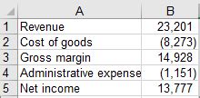 Create a waterfall chart | Microsoft Support