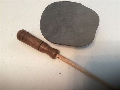 Turtle Shell Turkey Call Pot Deep Mined Slate Surface With Hickory