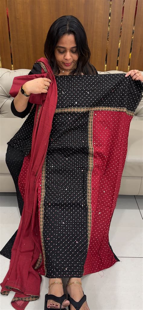 PRINTED COTTON UNSTITCHED SALWAR SUITS - IHA 28609 – Iha Designs Bridal ...