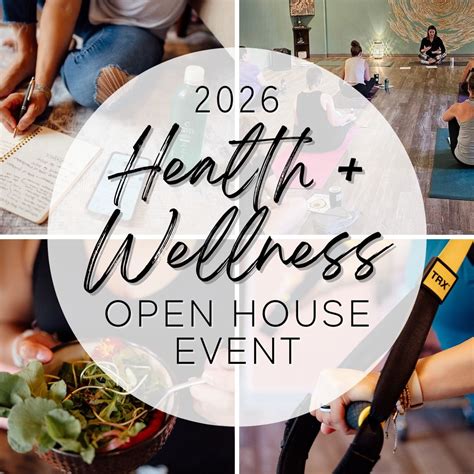 2026 Health + Wellness Open Studio Event @Trinity Wellness, 1500 NW ...