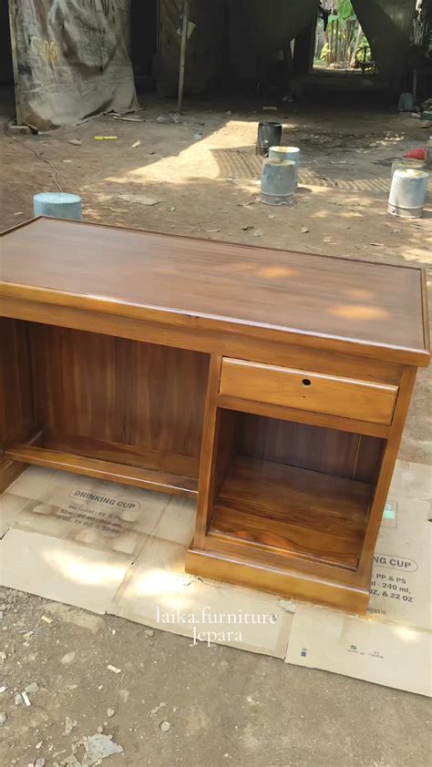 Meja kantor / Meja kasir GRATIS ONGKIR AREA PULAU JAWA, BALI, DAN JABO ...