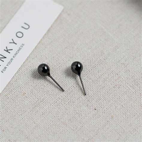 Cercei cu Bila pentru Urechi Sensibile, Cercei din Portelan ...