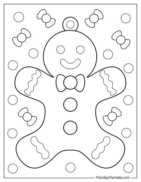 Christmas Ornament Coloring Pages Free Printables Christmas