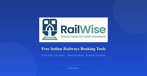 IRCTC Booking Date Finder – Calculate Advance Reservation Date | RailWise