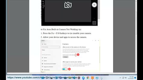 Built In Camera Is Not Working: Kamera Kann Nicht Aktiviert Werden – KHLJE