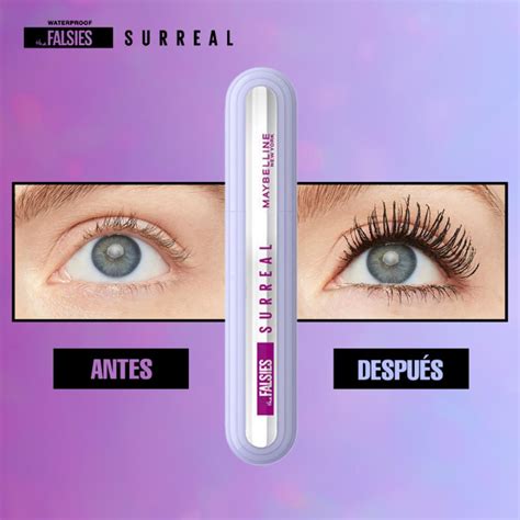 Máscara De Pestañas The Falsies Surreal Black Lavable MAYBELLINE NEW ...