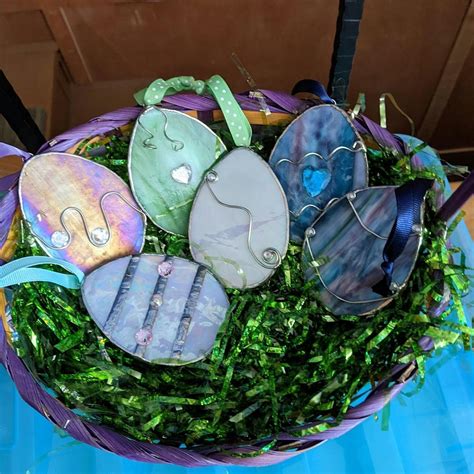 Stained Glass Class-Easter Eggs, Frostwork Stained Glass, Howard City ...