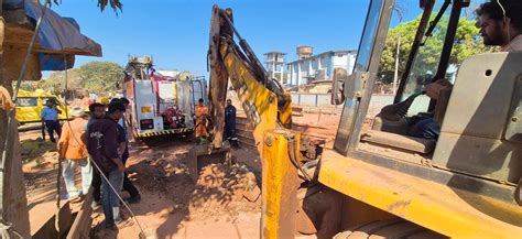 JCB excavation hits gas pipeline at Alto-Dabolim