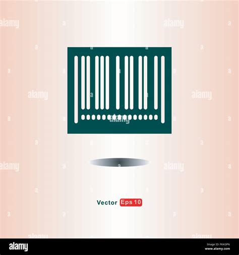 Barcode vector icon design hi-res stock photography and images - Alamy