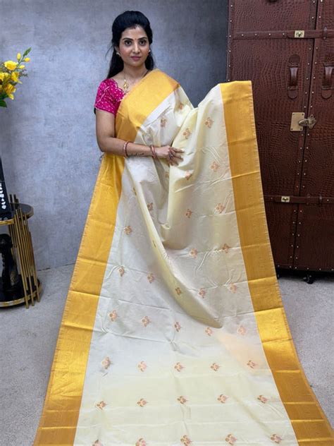 Premium Kanchi Gold Zari – Lakshmi Boutique