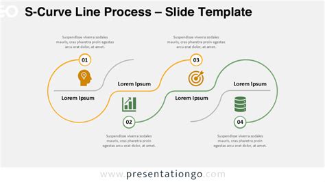 S-Curve Line Process for PowerPoint & Google Slides