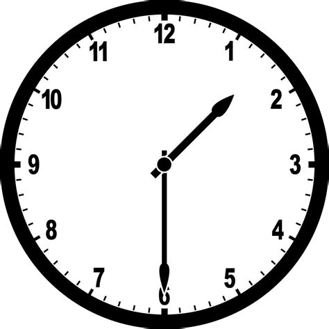 Clock 130 Clipart Etc