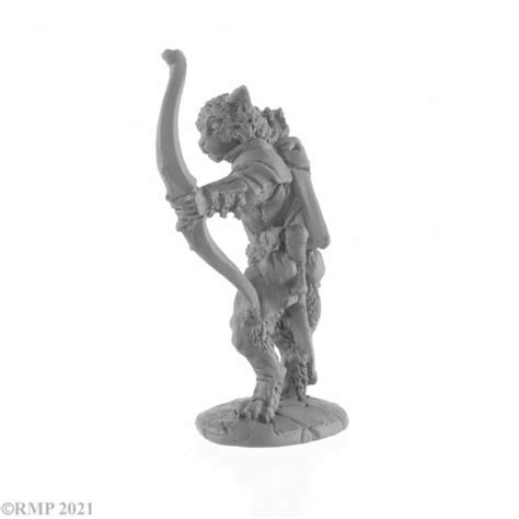 Catfolk Ranger Reaper Dark Heaven Legends Miniatures Rem04048 Dandd For