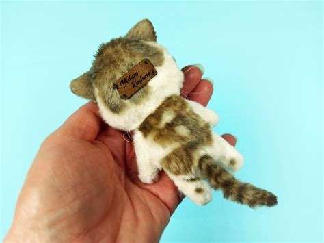 Custom Plush Cat Cat Replica Cat Stuffed Animal Miniature Etsy