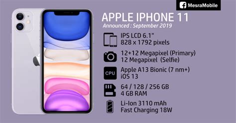 Apple Iphone 11 Price In Malaysia Rm3399 And Full Specs Mesramobile
