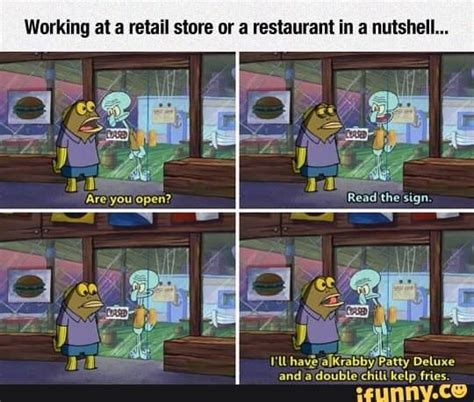 Working At A Retail Store Or A Restaurant In A Nutshell