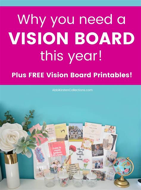 What Is A Vision Board Example And Why You Need One Free Vision Board
