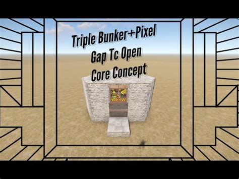 Triple Bunker Pixel Gap Hidden Tc Open Core Concept Youtube