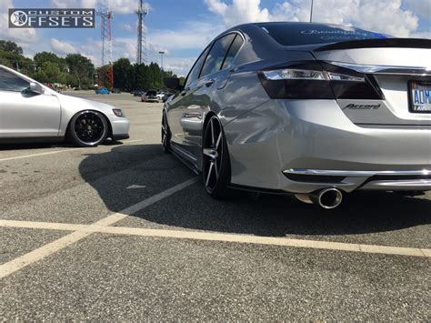 Wheel Offset 2017 Honda Accord Tucked Coilovers Custom Offsets
