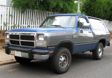 The 25 Greatest Boxy Cars Of All Time Dodge Ramcharger Classic Chevy