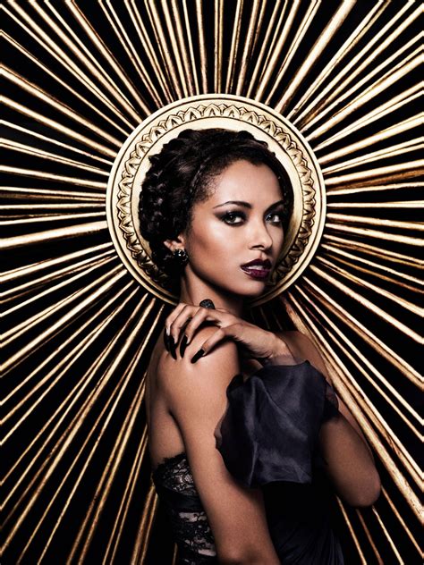 Kat Graham The Vampire Diaries Tv Series Season 4 Promo Photos • Celebmafia