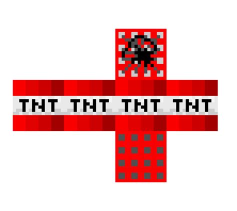 Распечатать тнт из майнкрафта Minecraft Minecraft