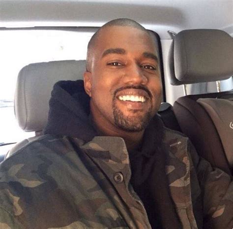 Kanye West Smiles In Twitter Selfie As Kim Kardashian Is Obviously