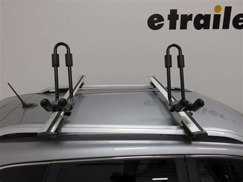 Sportrack Kayak Carrier With Tie Downs J Style Fixed Arms Roof