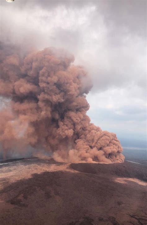 Eruptions Of Kilauea Hawaii Usa Cleveland Alaska Usa